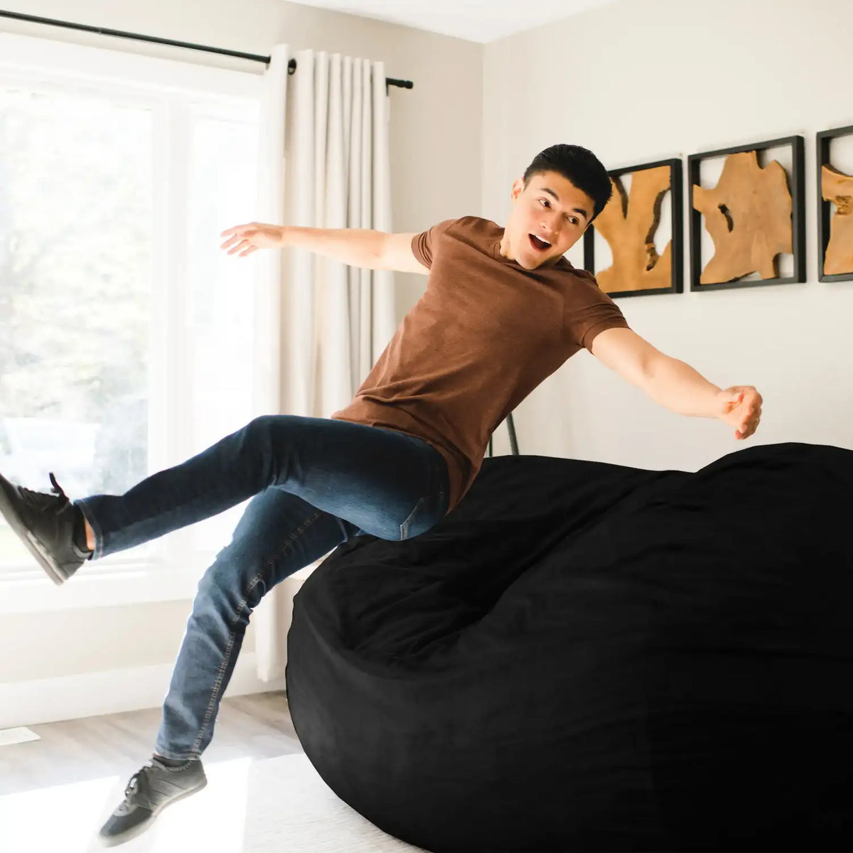 Fall into Fuf Oversized Bean Bag 