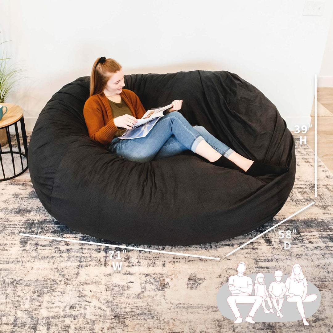 Big Joe Bean Bean Bag Couches For Adults Fuf® XXL Giant Bean Bag