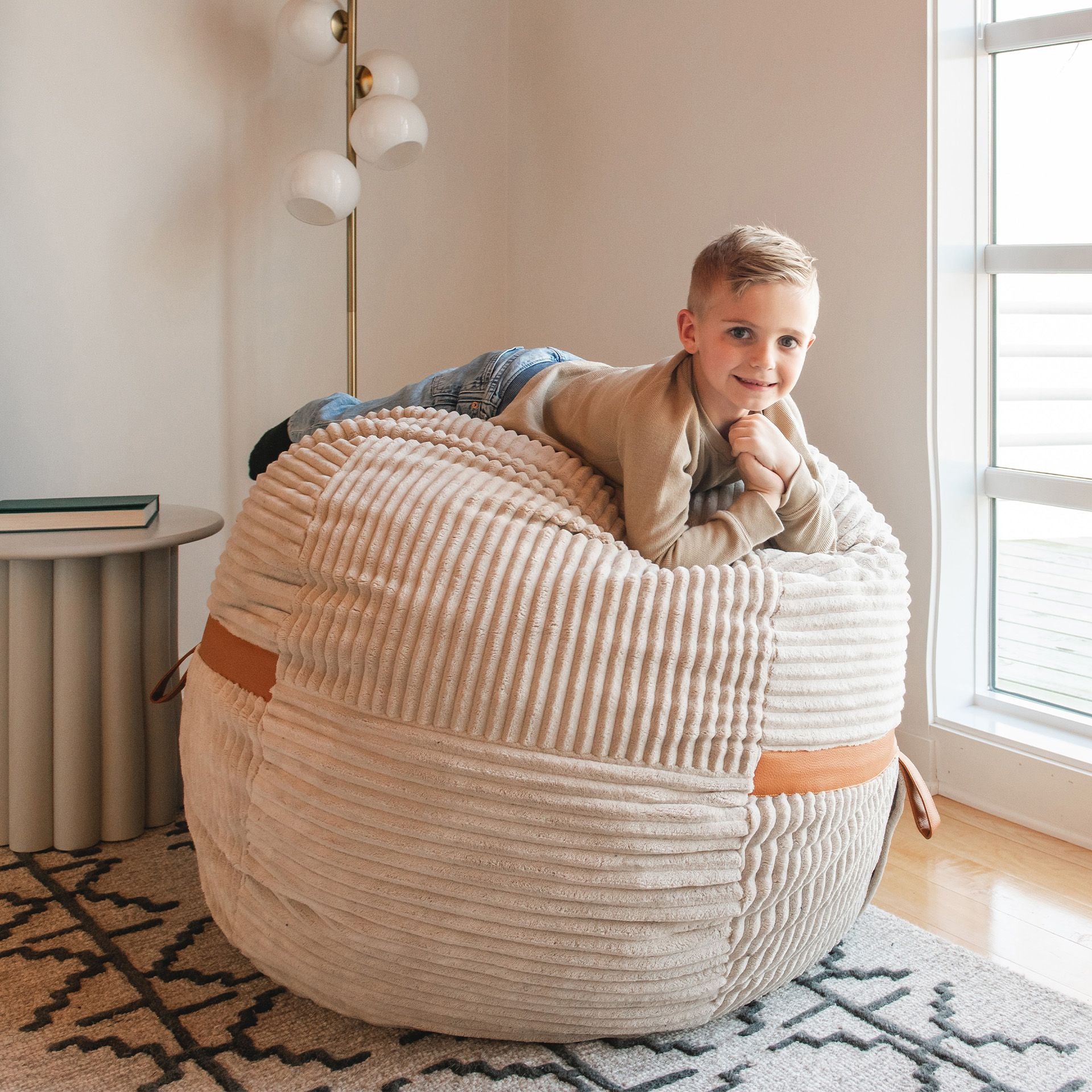 Fuf Medium Foam Bean Bag Chair Big Joe Bean Bag for Teens