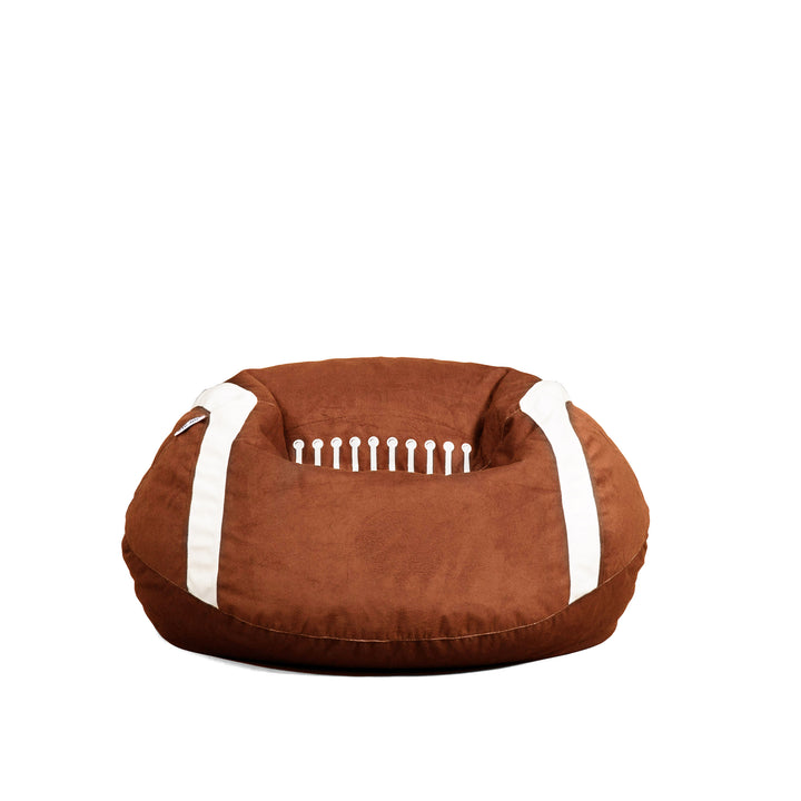 Football bean bag chair for kids