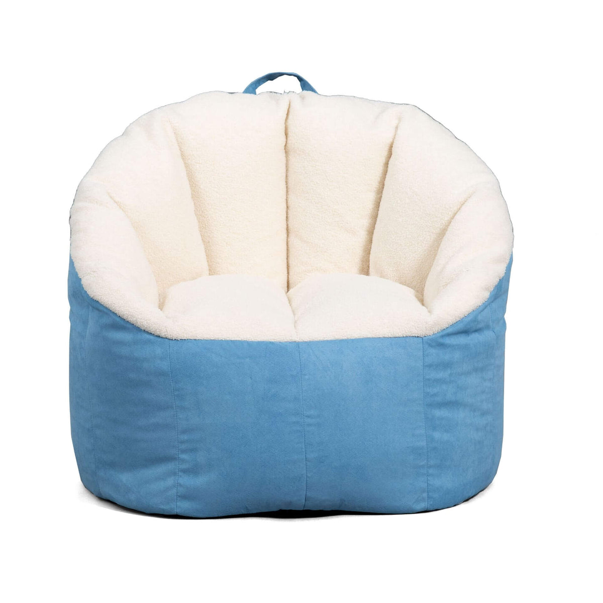 Milano relaxed beanbag chair for adults front 