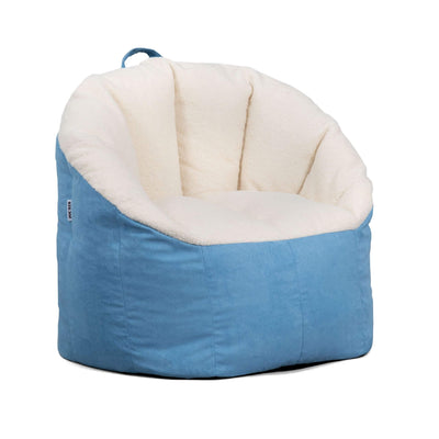 Milano relaxed beanbag chair for adults side 