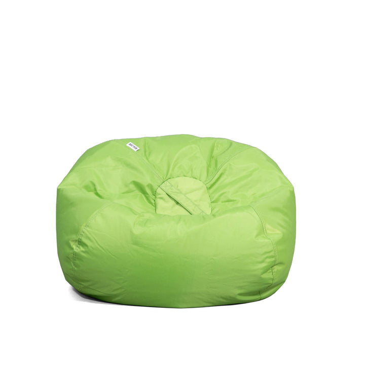 Classic Beanbag bean filled #color_spicy-lime-smartmax carry handle view