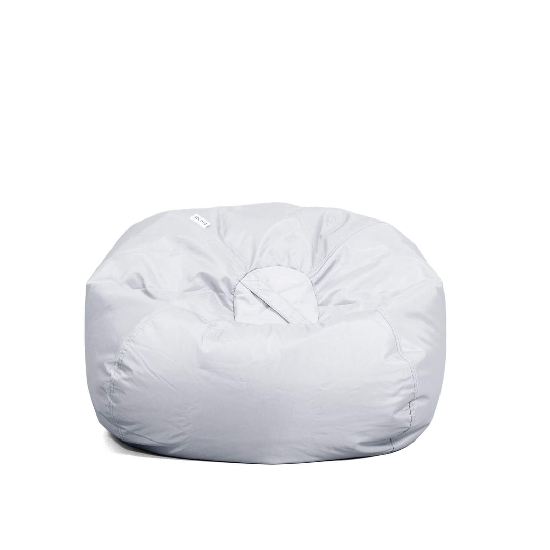 Classic Beanbag bean filled gray front #color_gray-smartmax
