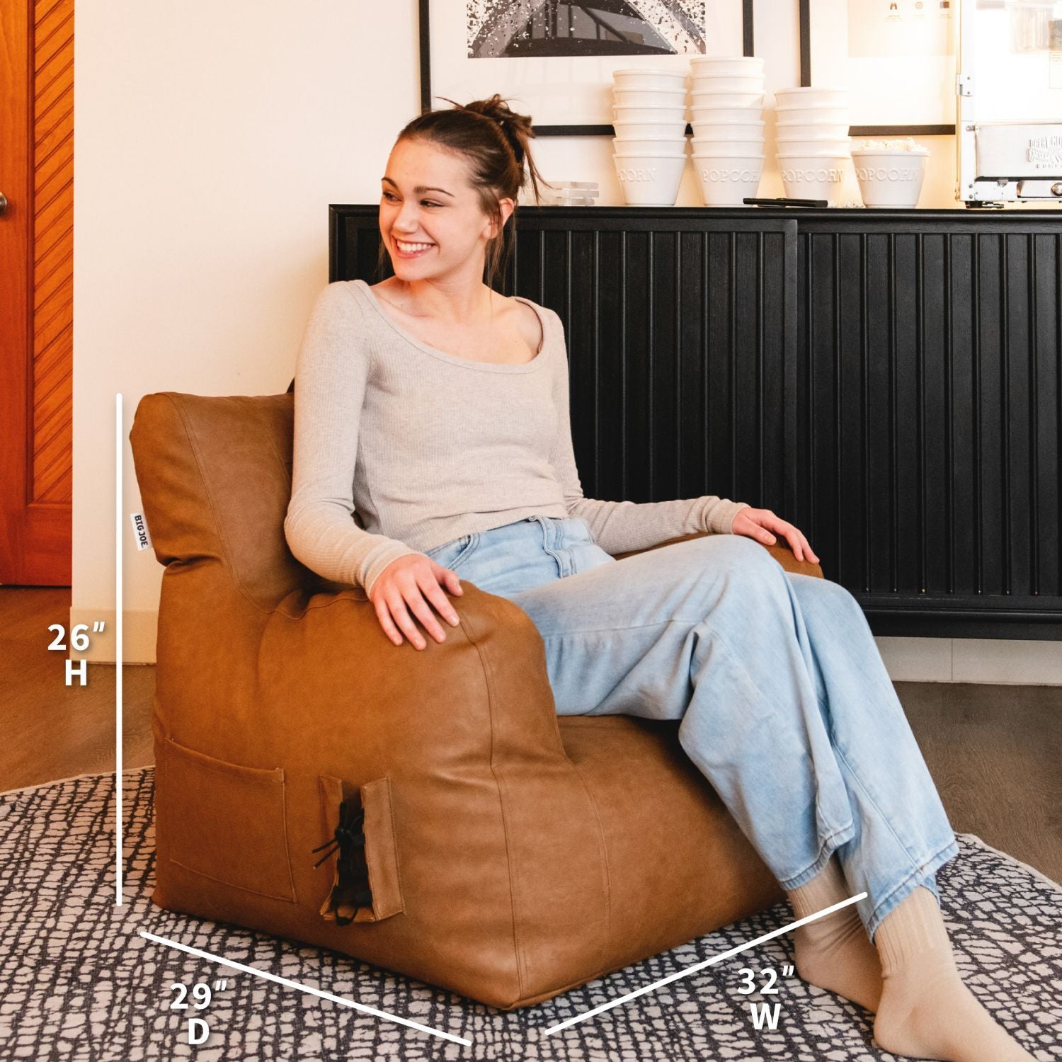 Bean Bag Chairs Big Joe Comfortable Seating