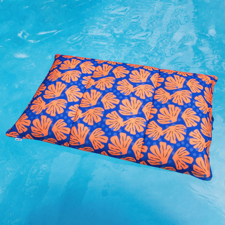 Pool bean float lagoon lounger #color_sweet-shells-berry
