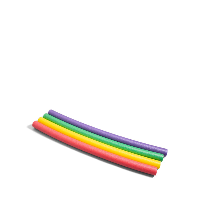 Foam Pool Noodle Case of 40 in Red, Yello, Green, Blue, Purple  