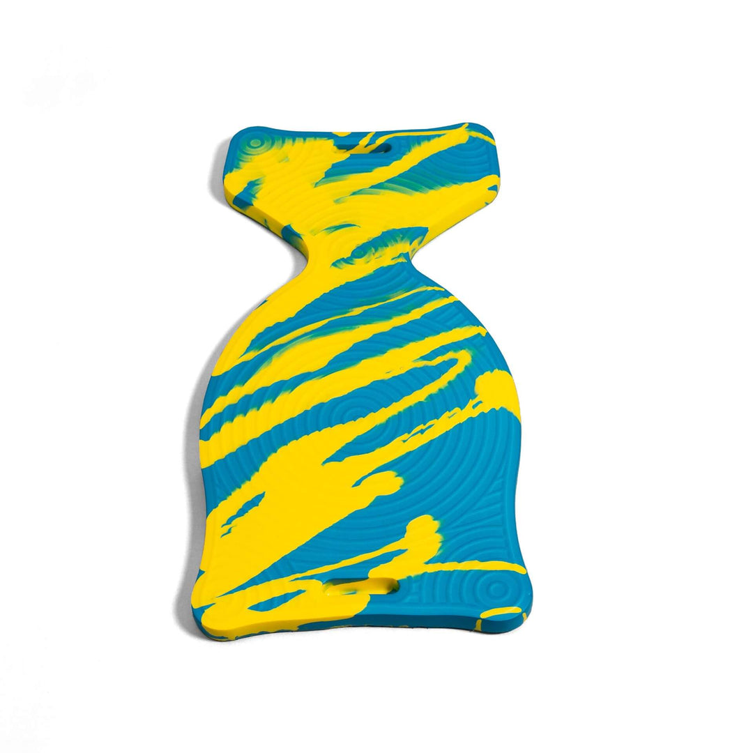 Aquaria Saddle Seat - 2 Pack pool float #color_yellow-aqua-swirl