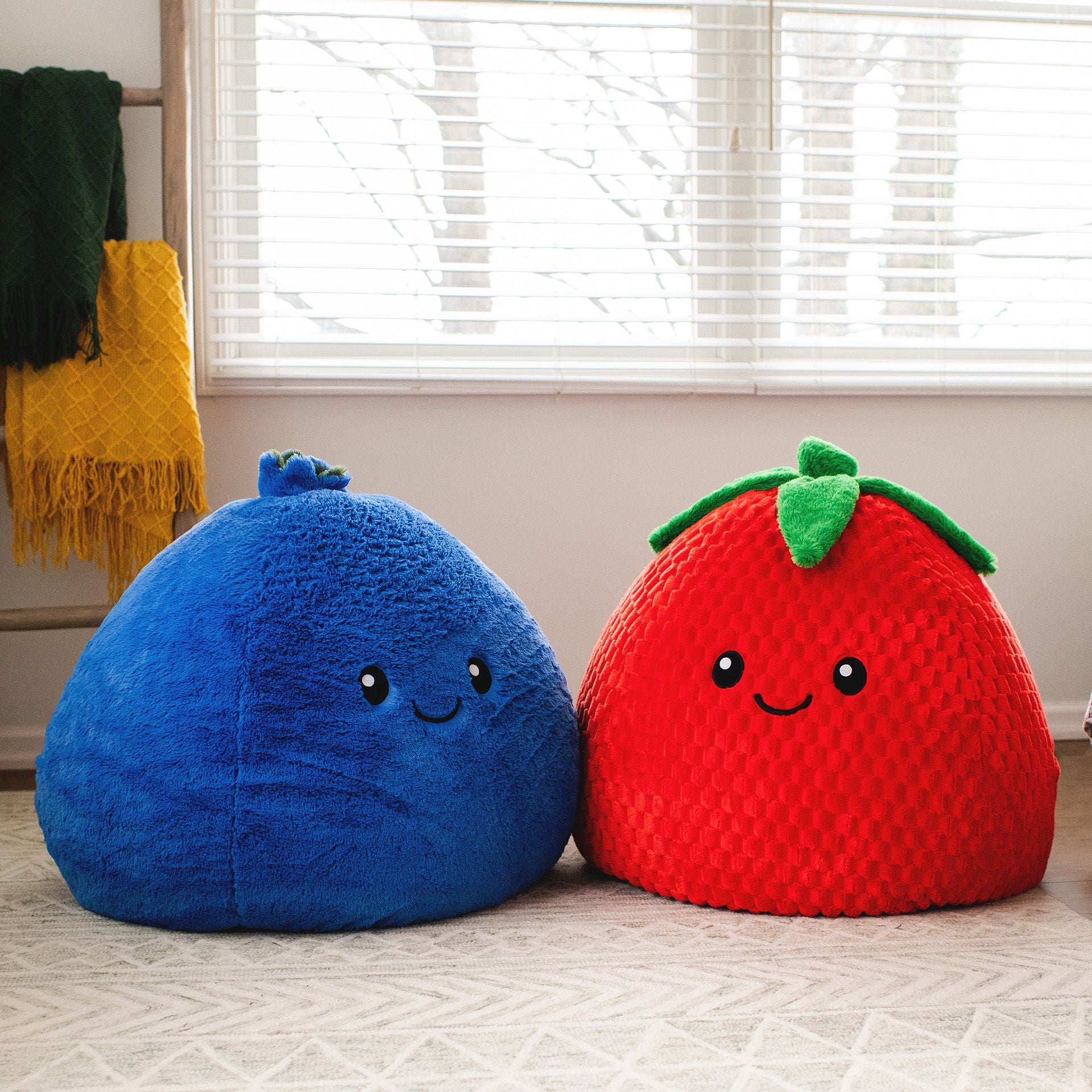 PlushiPals® Two Pack Bean Bag Chair | Big Joe® Chairs For Kids