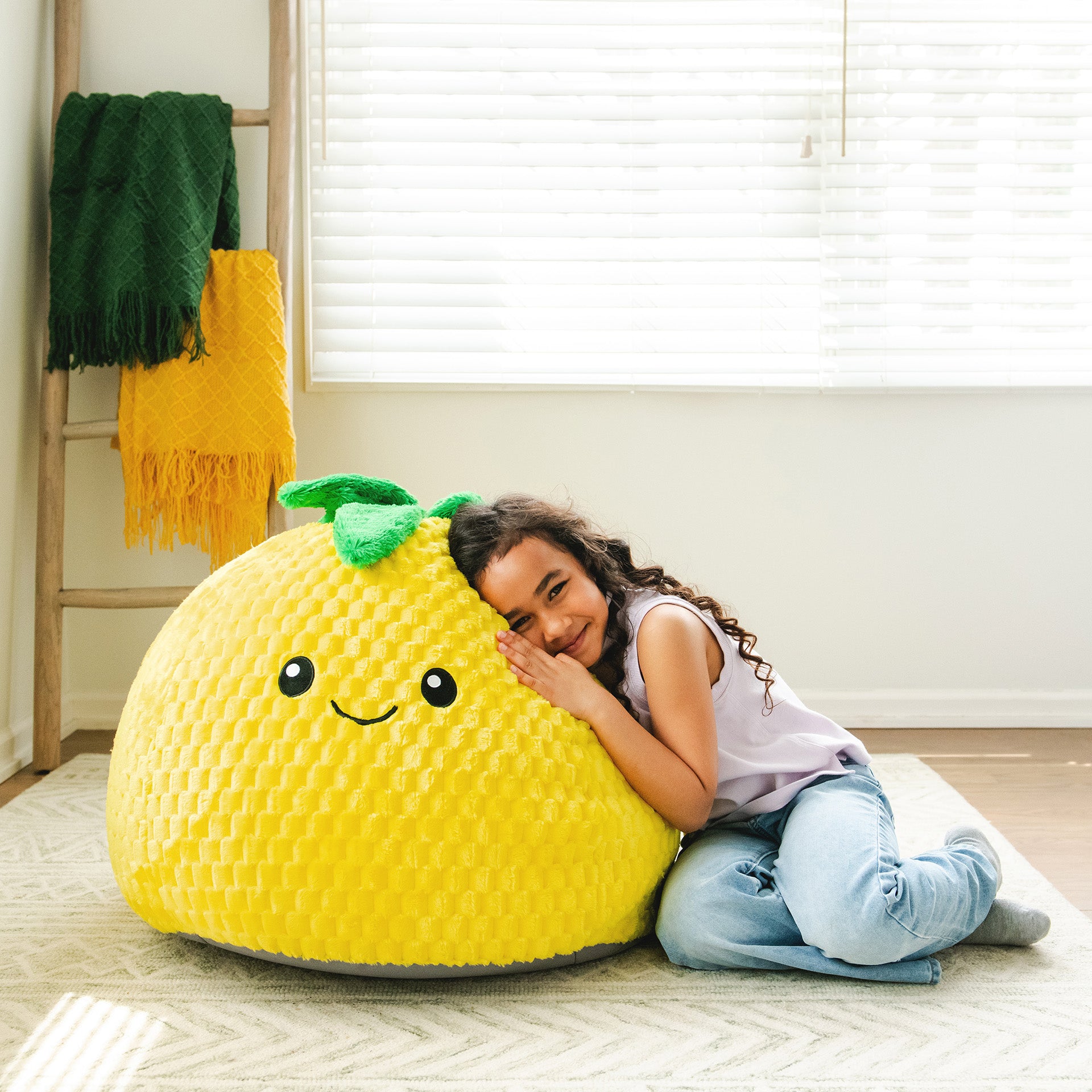 Pineapple PlushiPals® Bean Bag Chair | Big Joe® Chairs For Kids