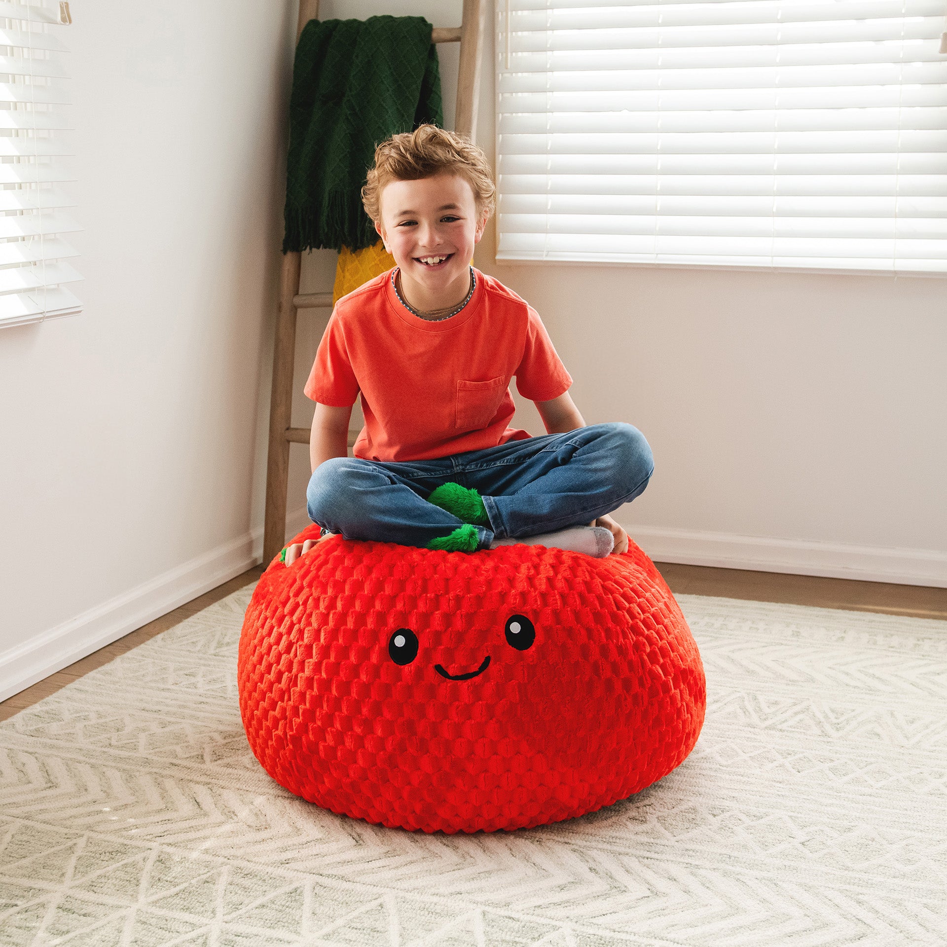 Strawberry PlushiPals® Bean Bag Chair | Big Joe® Chairs For Kids