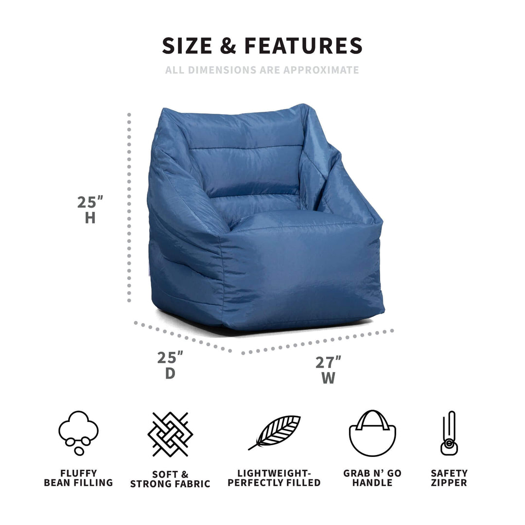 Blue Aurora Chair Dimensions #color_elemental-blue-smartmax