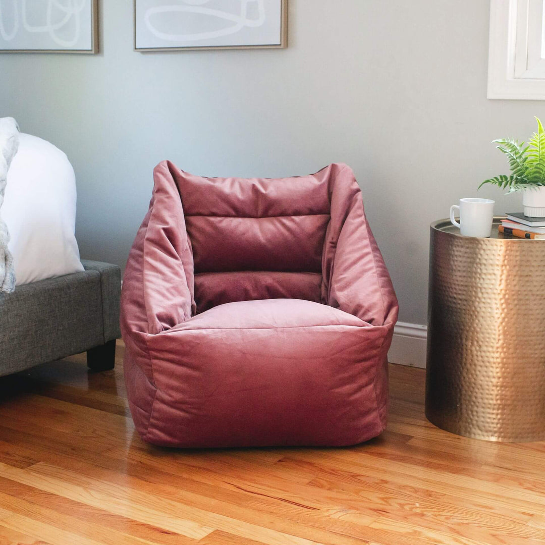 Pink accent chair #color_toasted-mauve-velvet