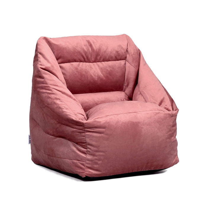 Aurora Chair bean filled  #color_toasted-mauve-velvet