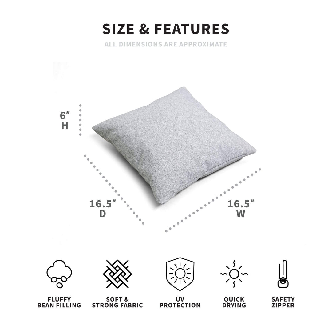 Big Joe® Small Square Foam Filled Floor Pillow