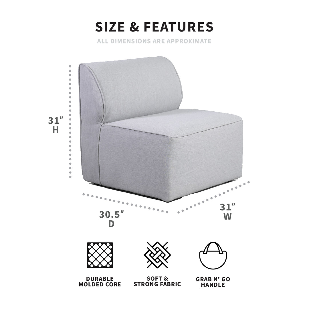 outdoor patio chair dimensions #color_fresh-gray