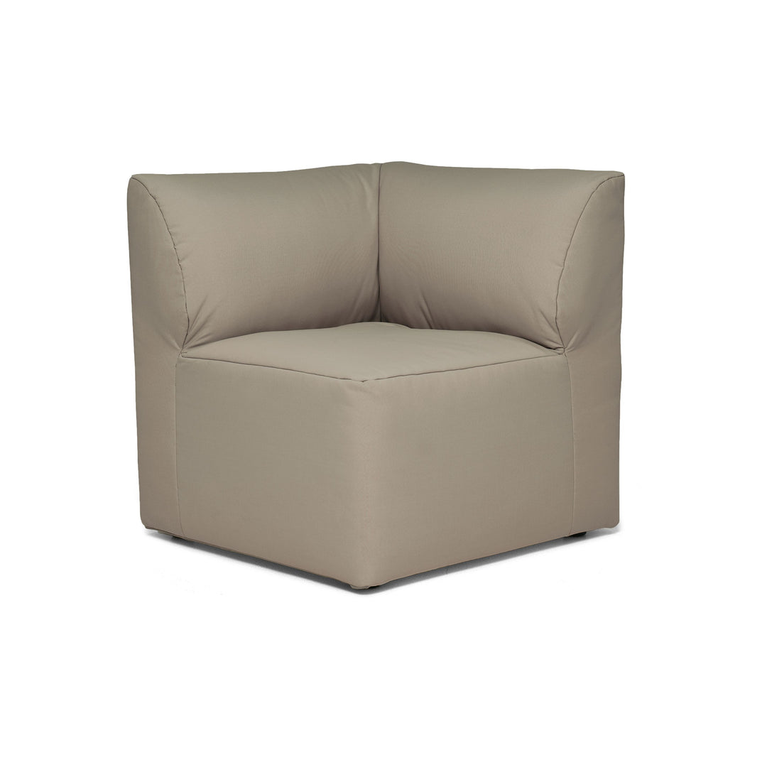 Patio corner chair for sectional additions angle #color_castor-gray-bask