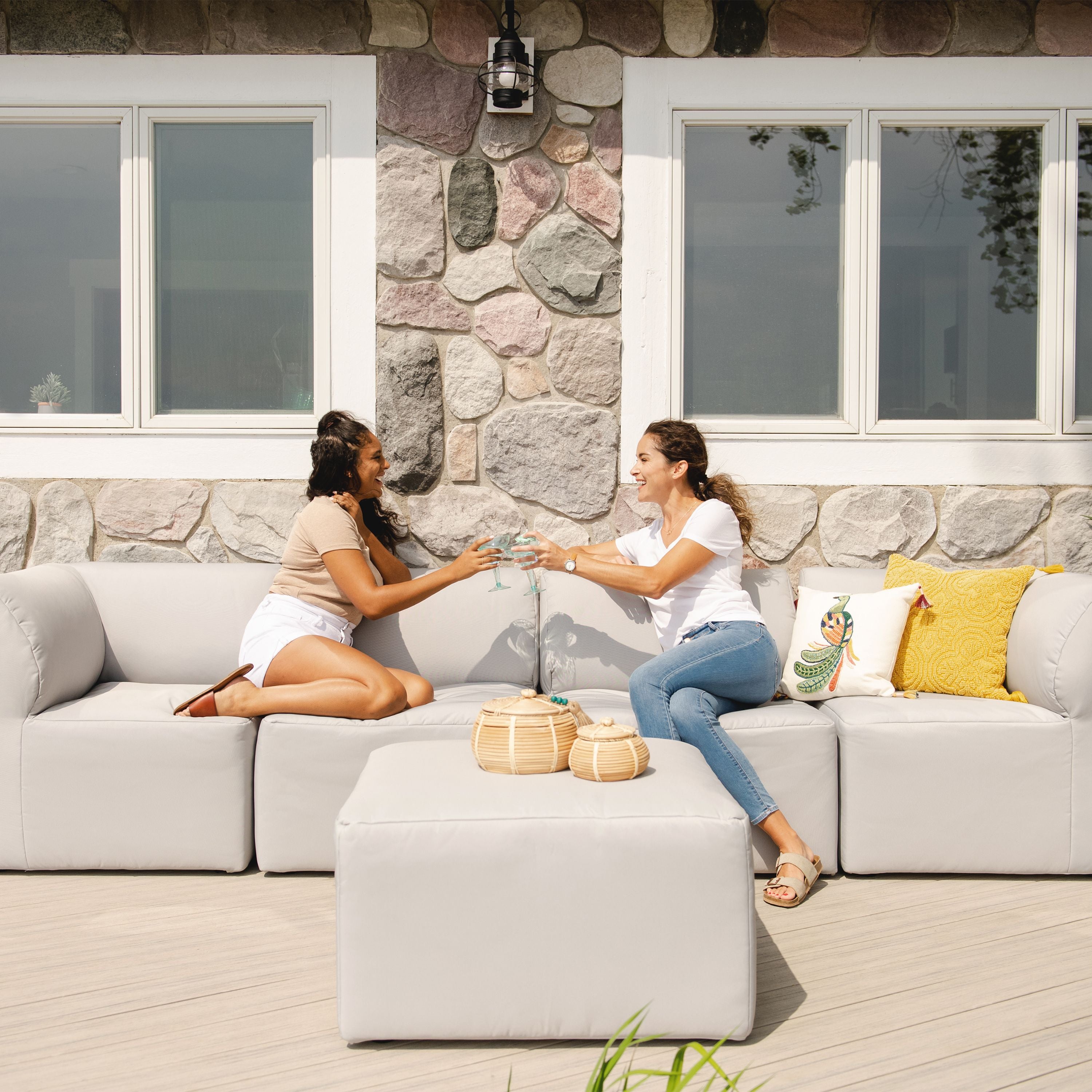 Big outdoor clearance sectional