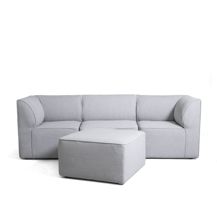 Patio Furniture 4pc set reconfigurable #color_fresh-gray