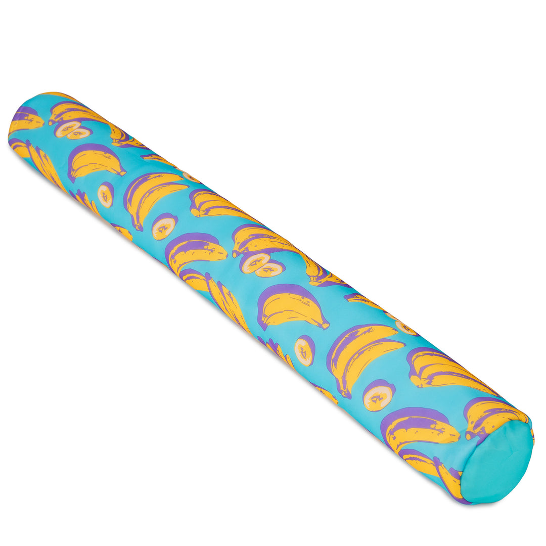Pool Noodle Float with banana pattern on a white background #color_banana-pop