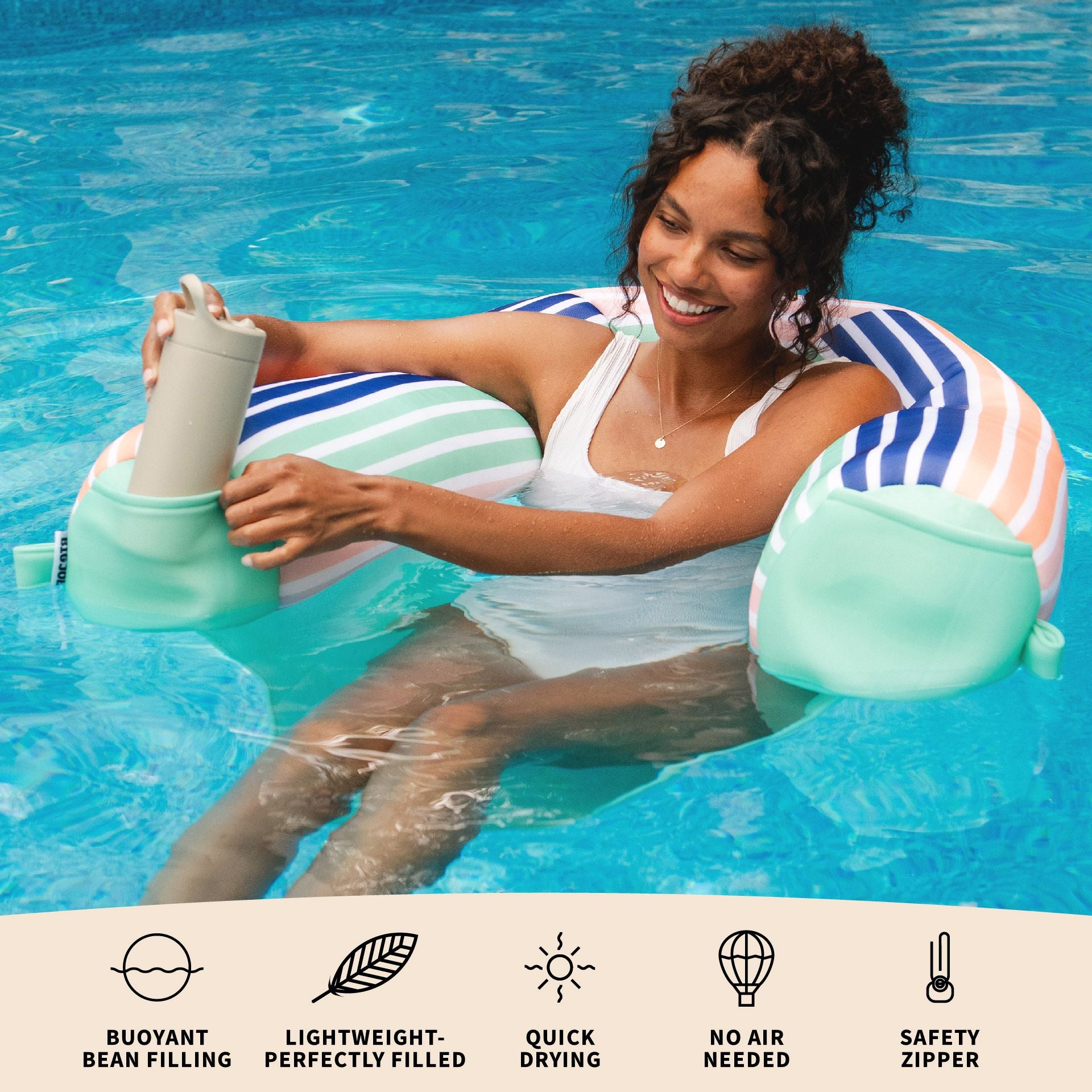 Big Joe® Shaka Sling® XL | Pool Float and Lounger Big Joe® Shaka Sling® XL | Pool Float and Lounger