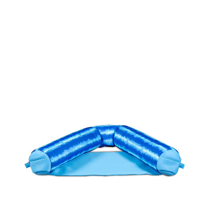 Front Shaka Sling XL pool float #color_ripple-blue