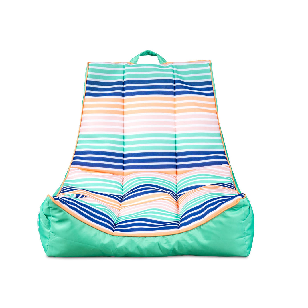 front Captain's Pool Float #color_rivera-stripe