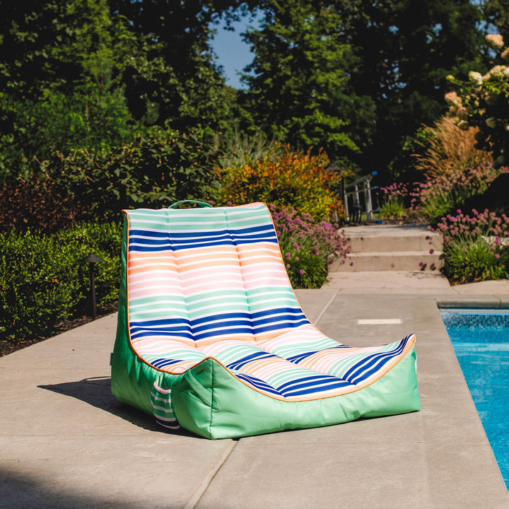 Easy dry Captain's Pool Float #color_rivera-stripe