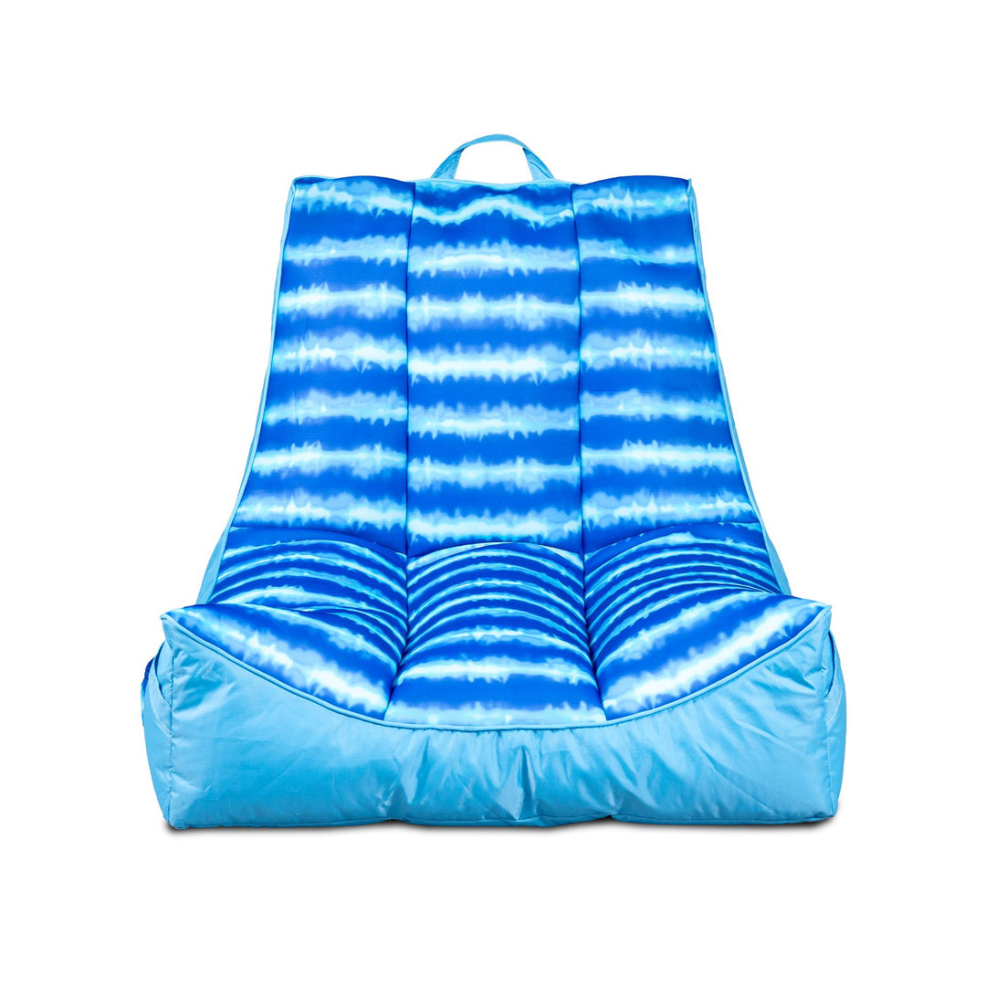 Front Captain's Pool Float #color_ripple-blue