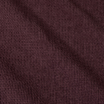 Close-up of merlot textured fabric 