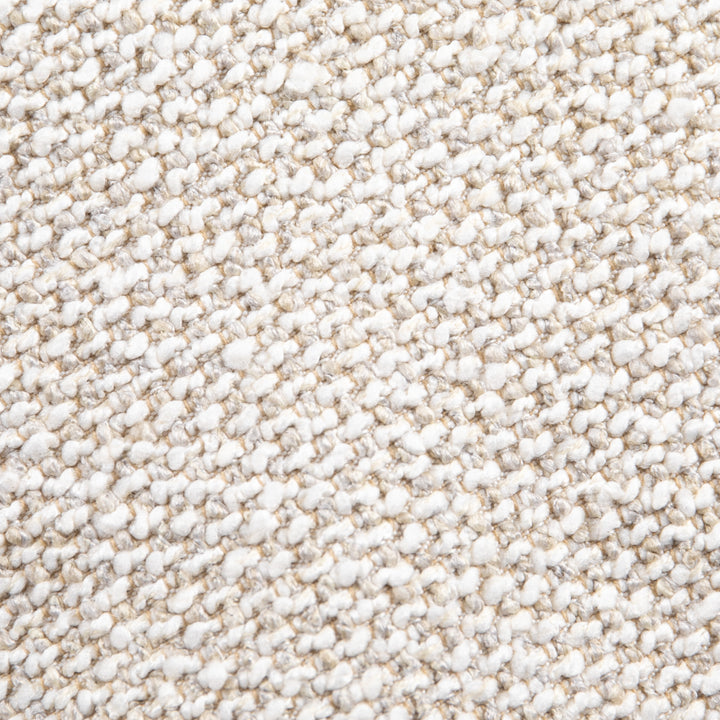 Close-up of sandstone textured boucle #color_sandstone-textured-boucle