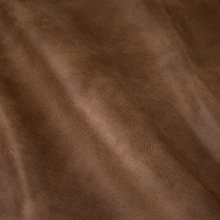 Close-up of brown leather texture #color_coffee-soft-vegan-leather