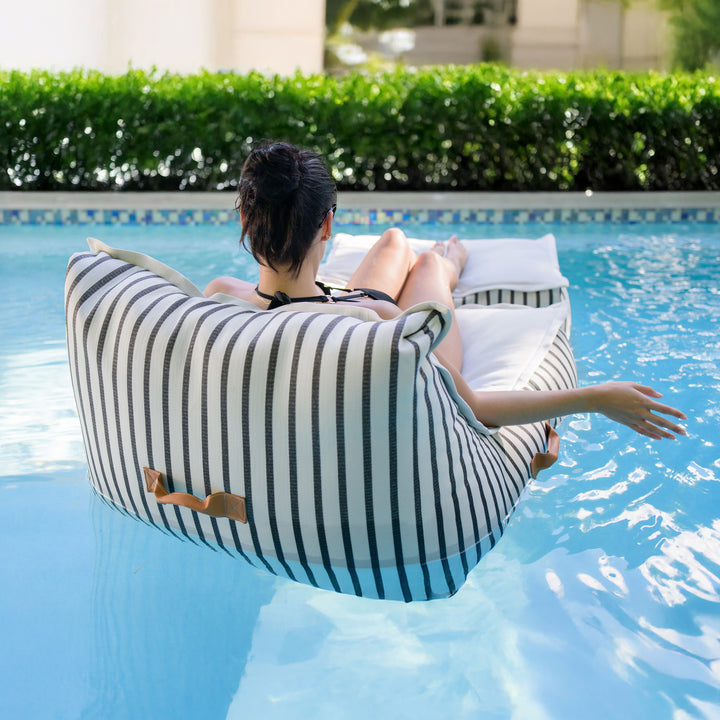 Relax and Float #color_black-and-white-cape-stripe