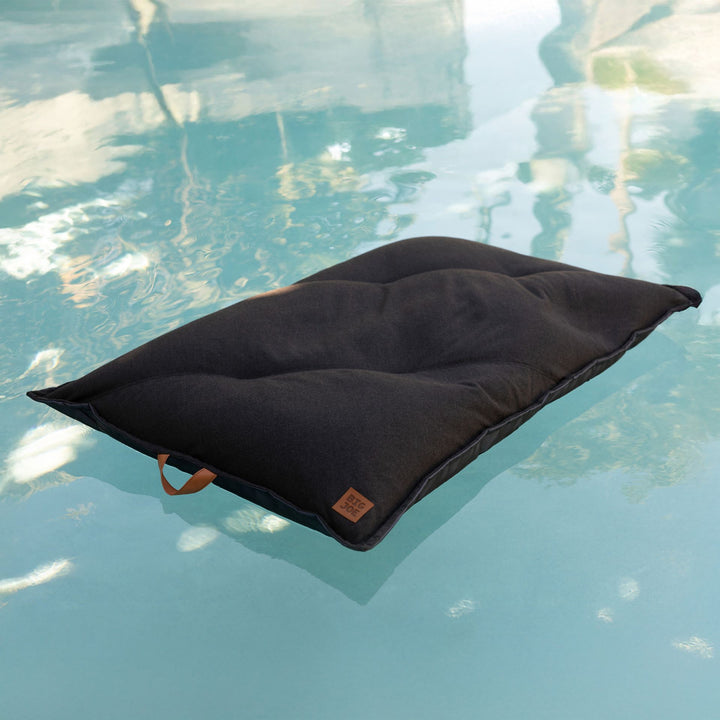 Lux Lagoon Lounger in Twilight Black Pool Float Lounger