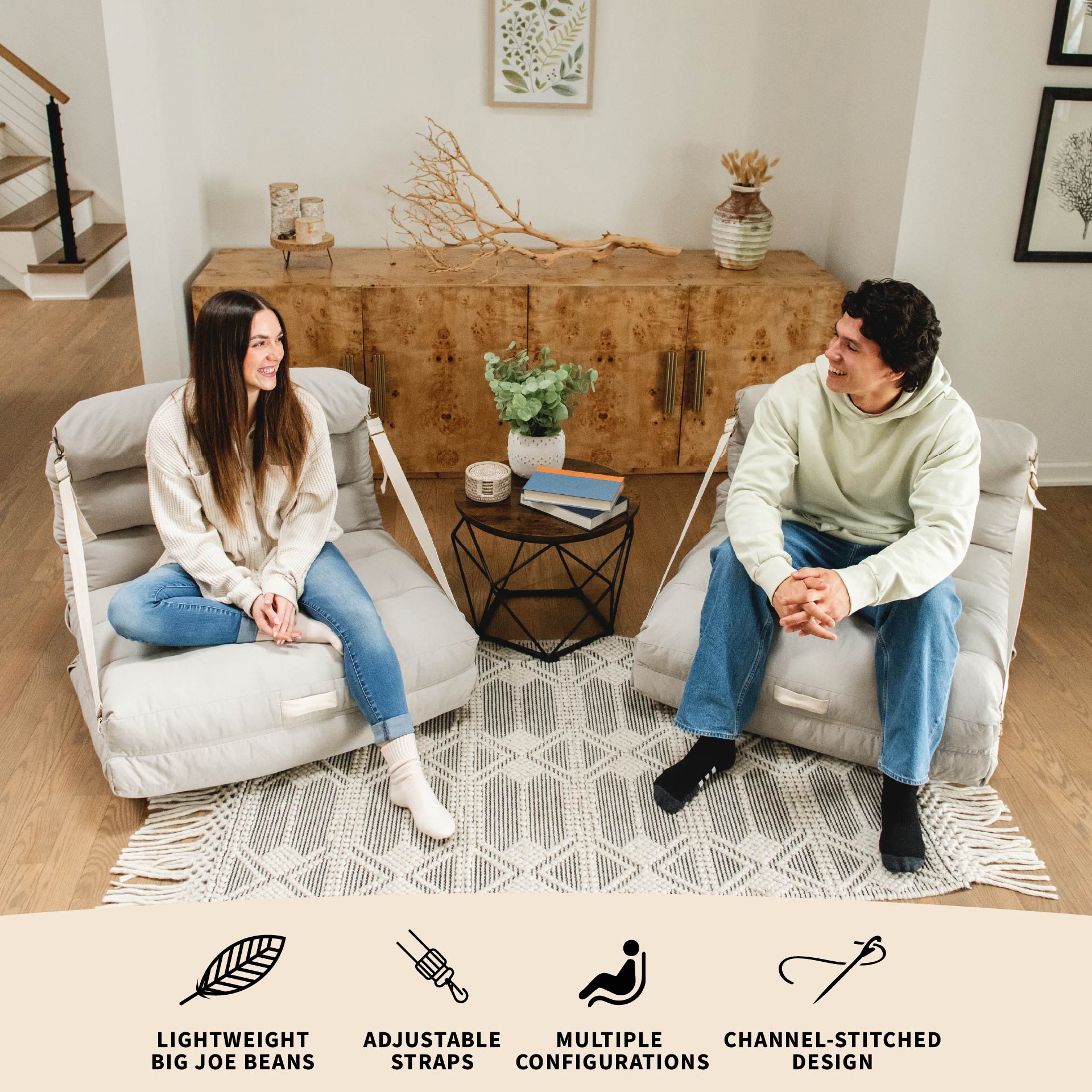 Chameleon Lounger Flexible Chair | Big Joe® Chairs