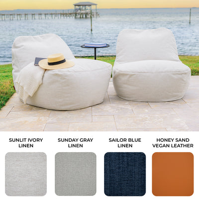 Luft Fabric Swatches #color_sunlit-ivory-outdoor-performance-linen