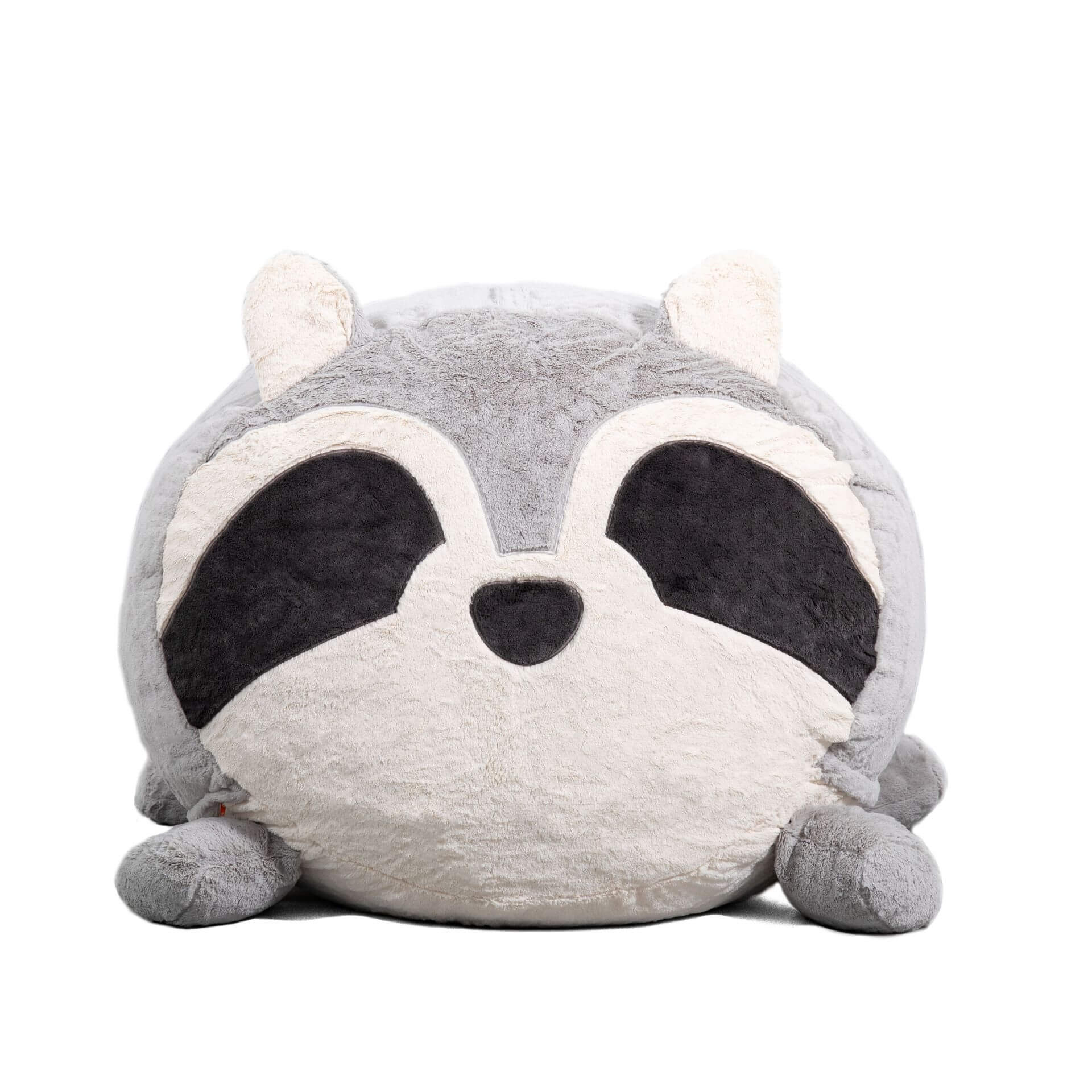 Wild Things® Rocky Raccoon Kids Lounger | Oversized Stuffed Animal