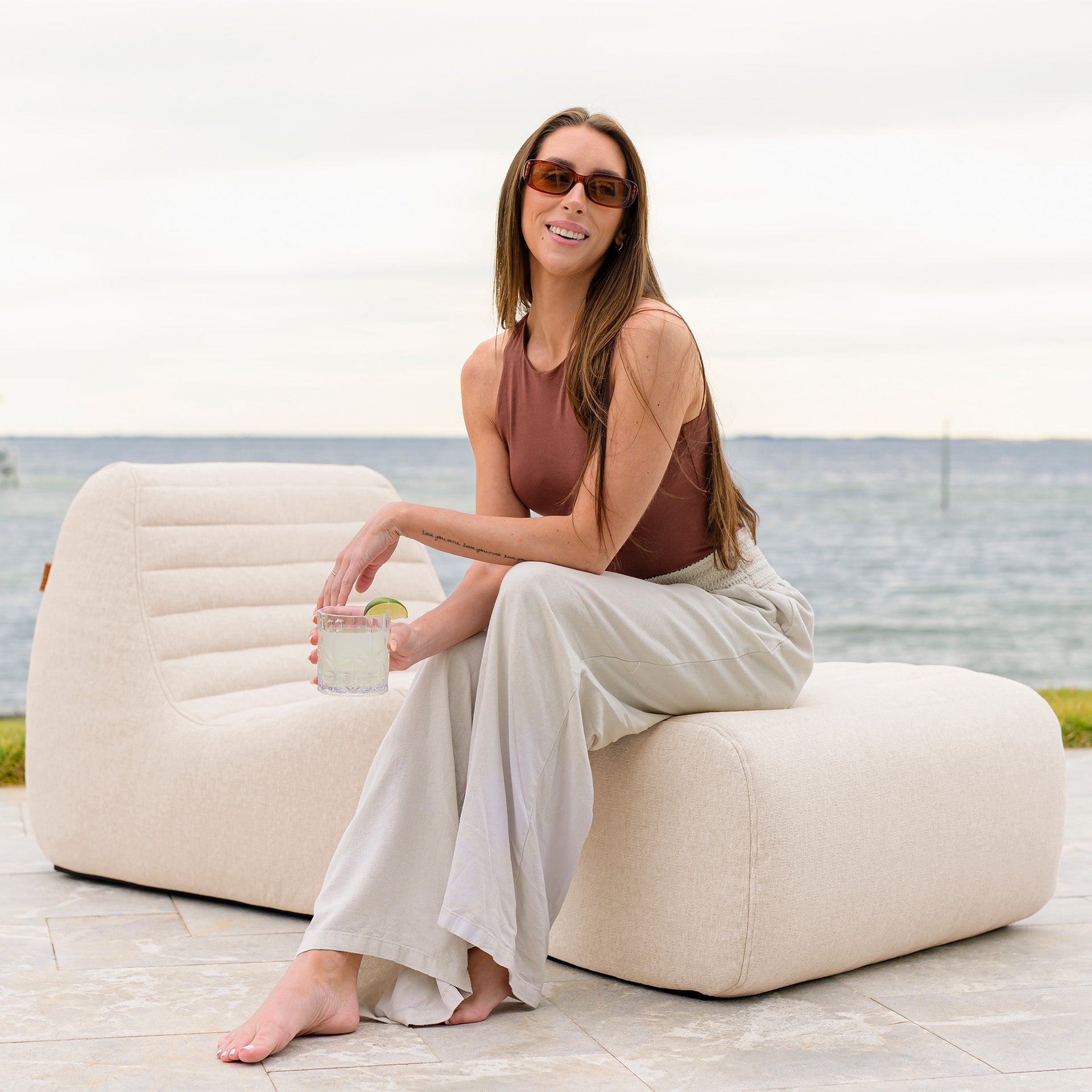 Solvana™ Outdoor Chair and Ottoman Set – Big Joe