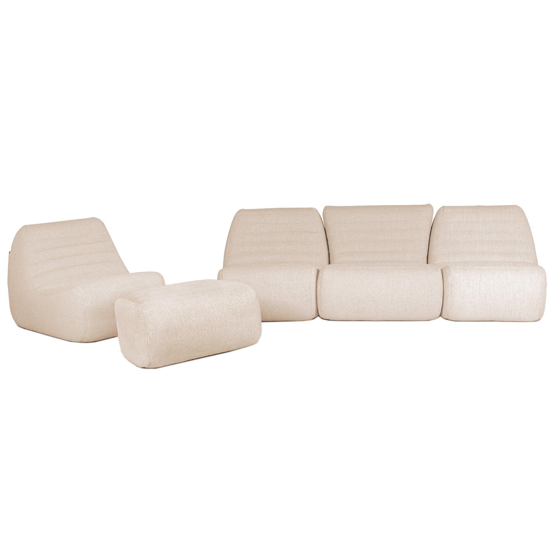 GMHN268A○MARGINAL / マージナル TABIO SOFA 片肘 Solvana™ 5 Piece Outdoor Sectional Sofa | Outdoor Patio Furniture