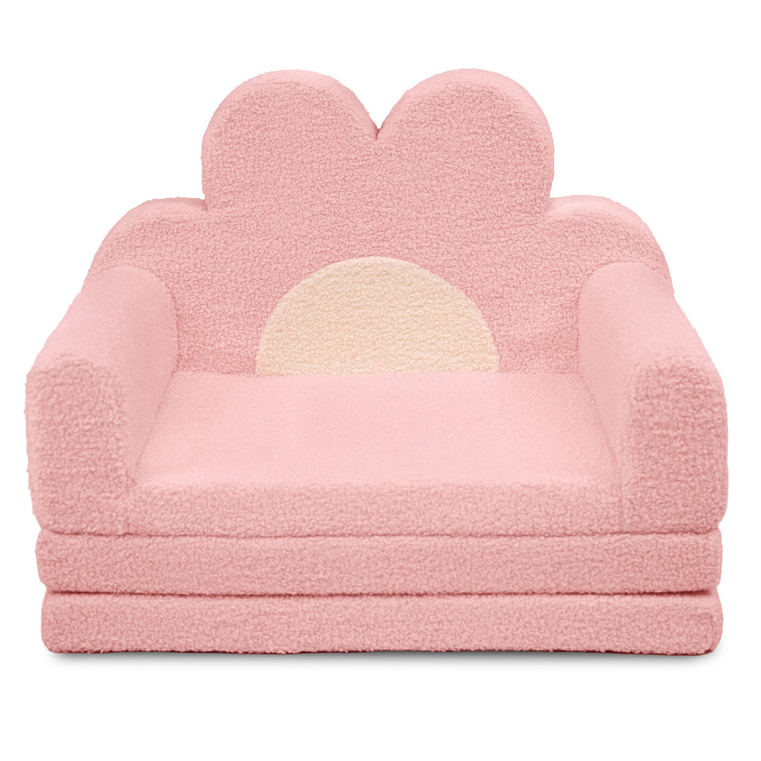 A pink plush children&