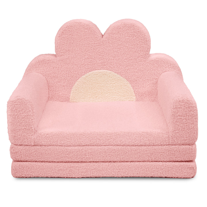A pink plush children&