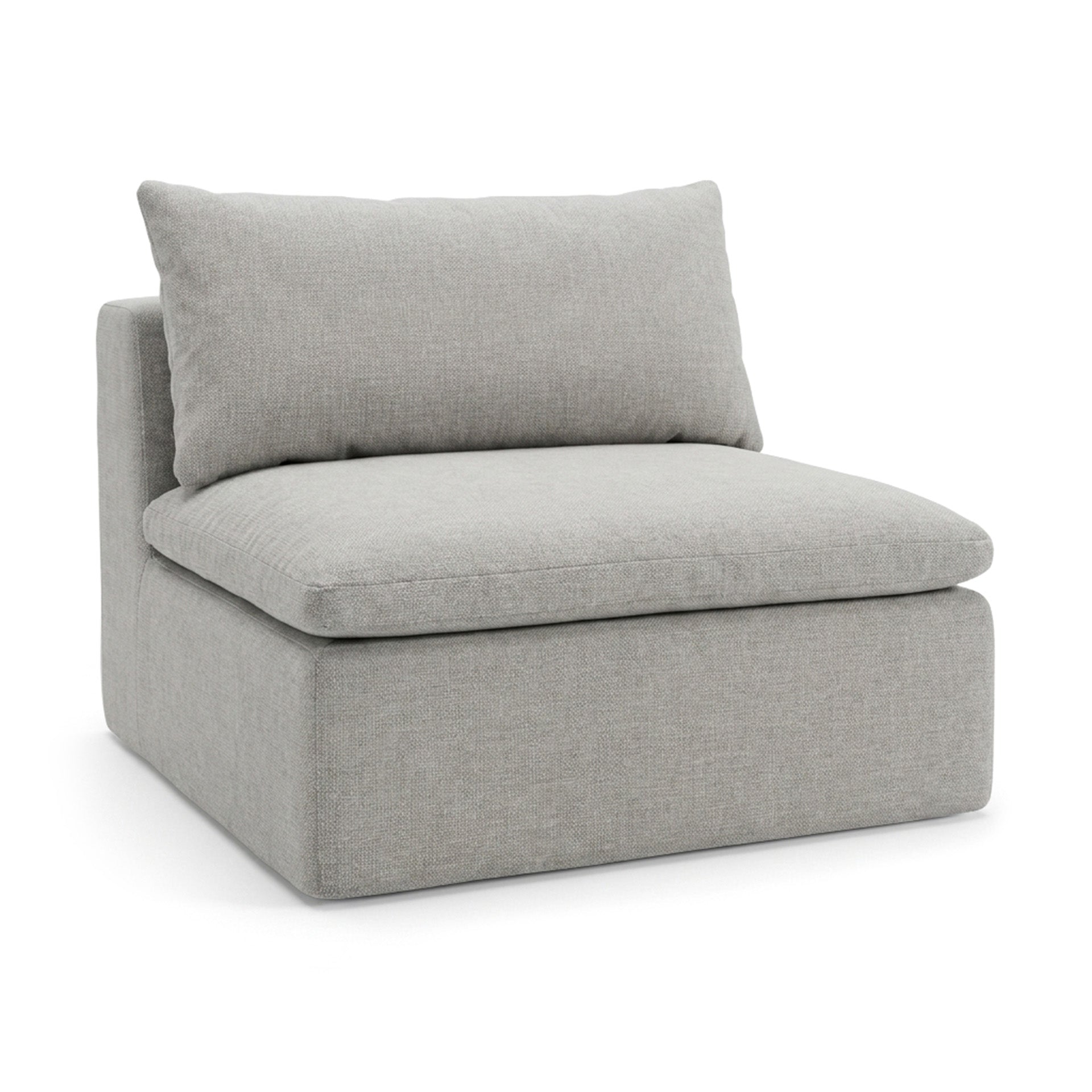 Averra™ Armless Chair Modular Sectional Couch Piece | Big Joe®