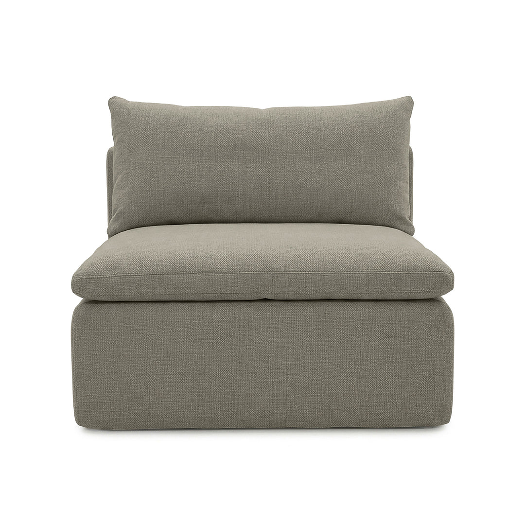Front view of Averra Armless Chair 