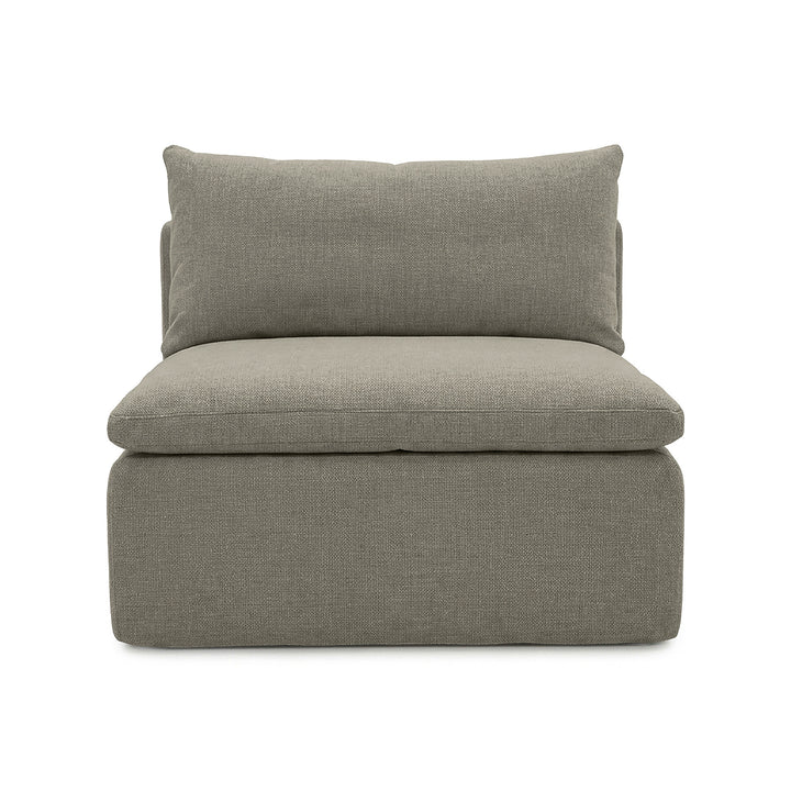 Front view of Averra Armless Chair 