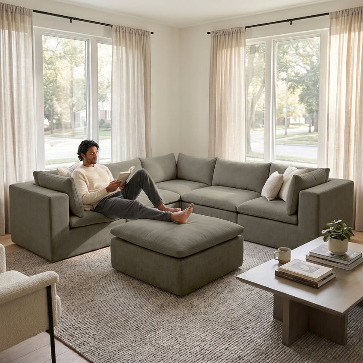 Averra 6Pc Modular Sectional Sofa 