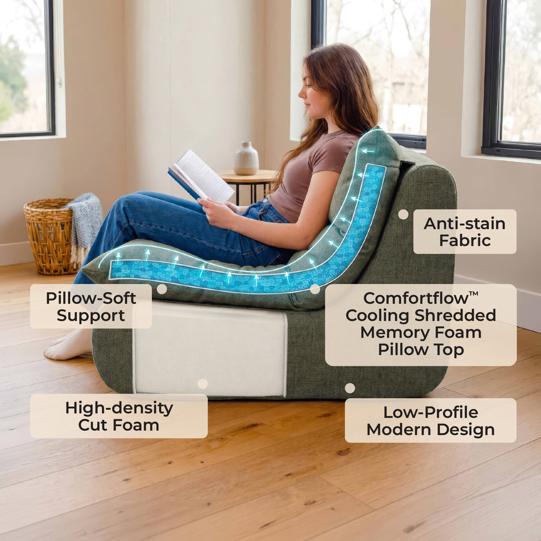 4pc driftscape sectional couch internal details 