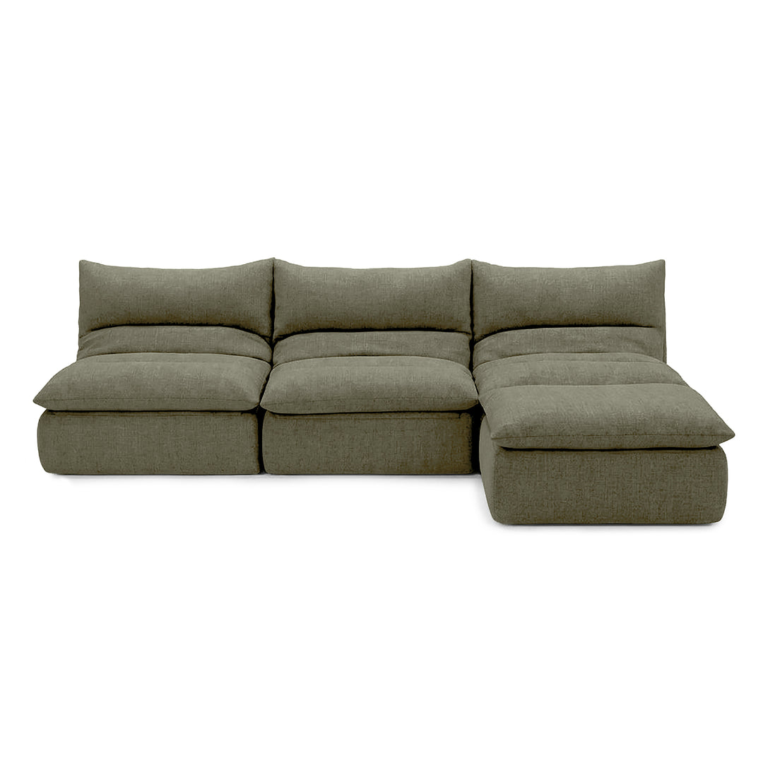 4pc driftscape sectional set front view 