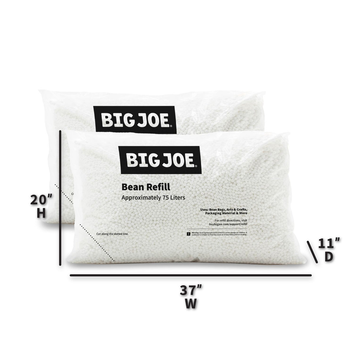 Bean Refill for Bean Bags and Pool Floats | Big Joe® Bean Bag Refill