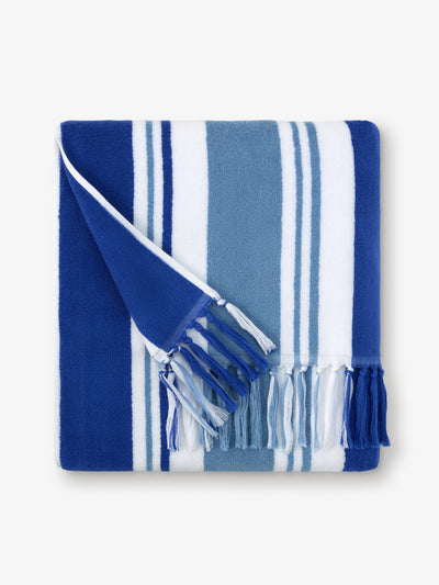 Bahama Blue Harbour Cabana Beach Towel
