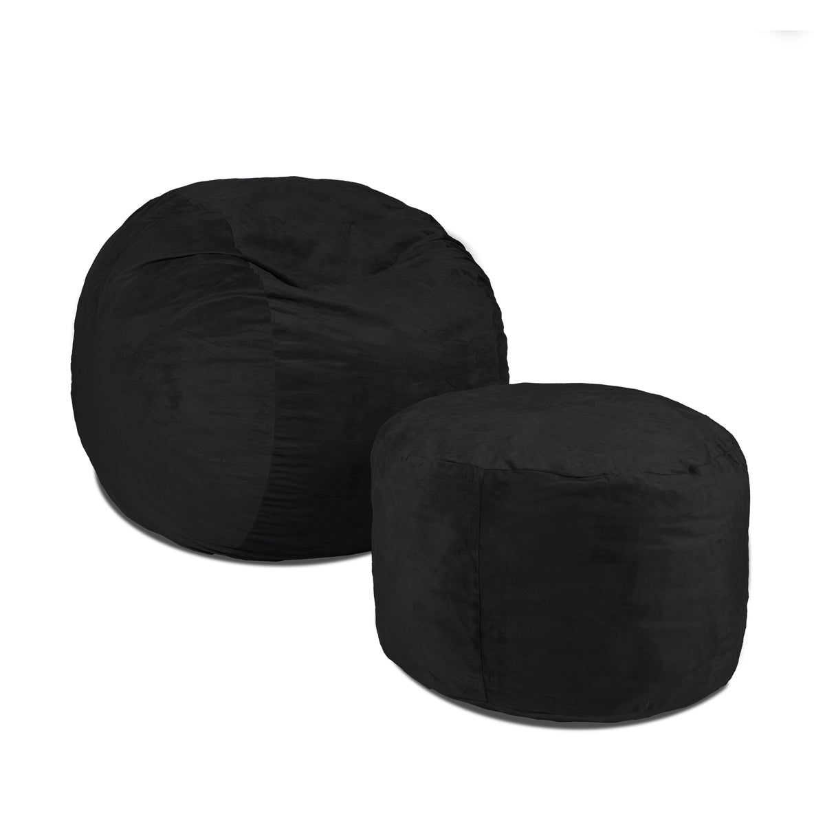 Fuf® Chair and Ottoman Bundle - Includes Fuf® Large and Fuf Pouf™